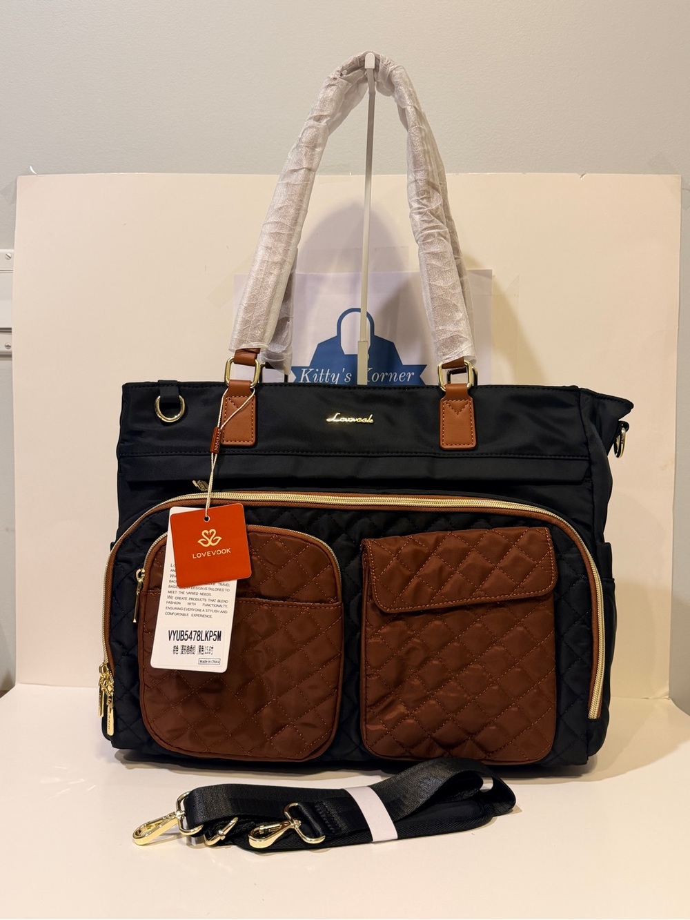 NWT Lovevook Laptop/Insulated Lunch Tote Bag